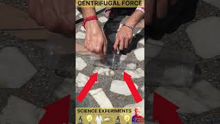 centripetal and centrifugal force experiments experiment science physics [upl. by Geraldina384]