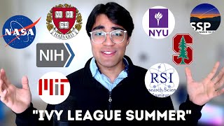 STEM Summer Programs for High Schoolers Research Camps Internships [upl. by Asille]