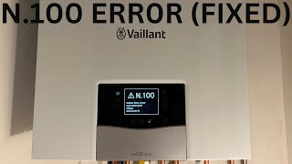 VAILLANT ECOTEC PLUS 840 N100 OUTDOOR TEMP SENSOR ERROR CODE FIXED [upl. by Riesman24]