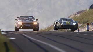 NEW Ford Mustang GTD 2024 vs Ruffian GT40 vs Ferrari 488 GTB at Highlands [upl. by Salguod]