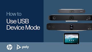 How to use USB Device Mode  HP Support [upl. by Mas]