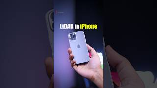 LiDar sensor in iPhone 🤯 [upl. by Eyssej]