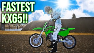 RIDING THE FIRST KX65 IN MX BIKES HISTORY INSANE POWER [upl. by Grochow]