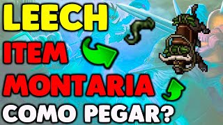 TIBIA  COMO PEGAR O LEECH  ITEM DE MONTARIA [upl. by Nawtna]