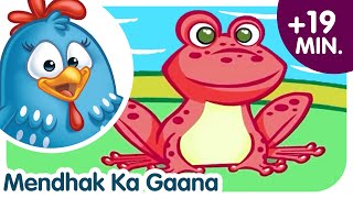 Lottie Dottie Murgi  Mendhak Ka Gaana🐸  Hindi Nursery Rhymes [upl. by Parsaye482]