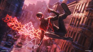 Marvels SpiderMan Miles Morales swinging gameplay on PC [upl. by Ennaeerb]