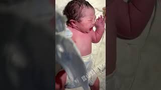 New baby born in favour for crying  shortvideo shorts trending viralvideo twitch newbaby [upl. by Aenehs]