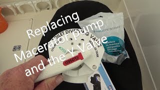 Macerator pump and Yvalve replacement S1E10 [upl. by Derwin]