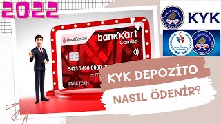 KYK YURT DEPOZİTO VE YURT ÜCRETİ NASIL ÖDENİR 2024 GÜNCEL kykyurt [upl. by Landry]