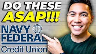 Navy Federal Credit Union 5 Things You Must DO When You Join [upl. by Lisabeth]