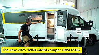 The new 2025 WINGAMM camper OASI 690G [upl. by Carlyle497]