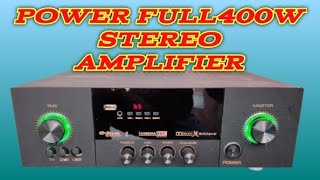 400W Digital Stereo Amplifier II HOME USE II HIFI STEREO [upl. by Mandy]