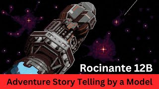 Rocinante 12B  AdventureFilled Story Telling by a Model Locally [upl. by Ahsykal]