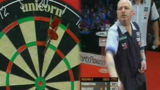 European Championships 2008 Day 3 Afternoon Session Thornton vs Suljovic [upl. by Klapp]