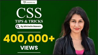 CSS TIPS amp TRICKS Michelle Naeem Answers FAQs of CSS Exams [upl. by Herr559]