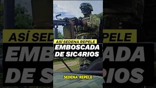 😱 ¡Así Repelen la EMBOSCADA los SOLDADOS MEXICANOS 😱 “De Sicarios”🇲🇽☠️shorts mexico military [upl. by Sherie388]