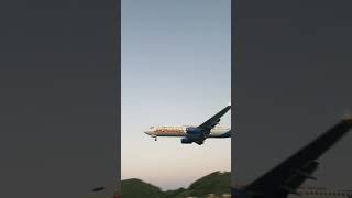 Jet2 landing at skiathos 2022 [upl. by Javler]