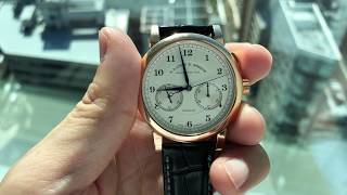 랑에운트죄네 1815 크로노그래프ALANGE amp SÖHNE 1815 Chronograph [upl. by Nomad]