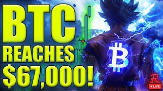 BTC LIVE  BITCOIN ALL TIME HIGHS SOON BREAKOUT [upl. by Gilder126]