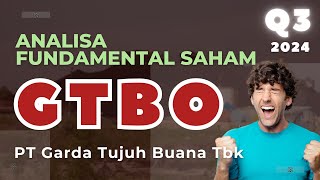 Cara Investasi Saham GTBO Q3 2024  PT Garda Tujuh Buana Tbk [upl. by Airetak]