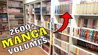 My Manga Collection  2600  Manga Room Tour [upl. by Malanie]