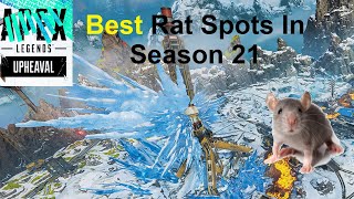 Best Rat Spot For Every POI On Worlds Edge Season 21 [upl. by Lednew958]