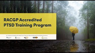 RACGP Accredited PTSD Training Program Launch [upl. by Anitnoc]