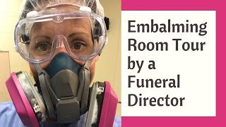 Embalming Room Tour by a funeral director [upl. by Maryn]