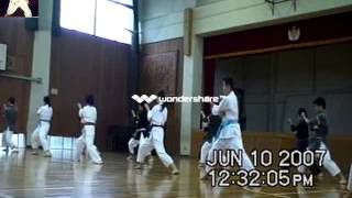 Kenseikan Canada Tekki Shodan by Japan team [upl. by Eirrotal984]