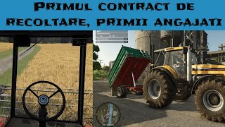 Primul contract de recoltare primii angajati Farming Simulator 25 EP 2 [upl. by Telfore]