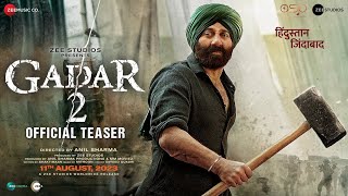 GADAR 2  Official Trailer SUNNY DEOL ANIL SHARMA AMEESHA PATELUTKARSH SHARMA gadar2 [upl. by Retsevlis]