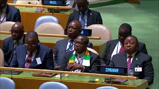 President Mnangagwa UN Main speech failed to inspire other heads of states UNGA UNGA78 [upl. by Georgeanne]