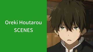 Oreki Houtarou Scenes Raw  HD  1080p [upl. by Meehan]