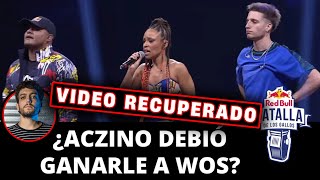 ¿ACZINO DEBIÓ GANARLE A WOS VIDEO RECUPERADO 2019 [upl. by Brasca697]