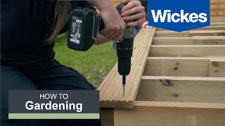 How to Lay Decking with Wickes [upl. by Clara]