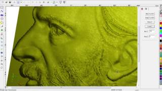 2D to 3D processing with jdpaint software [upl. by Kinsler127]