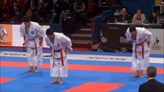 Team Kata  Bunkai KANKU SHO by TURKEY  21st WKF World Karate Championships [upl. by Budding]