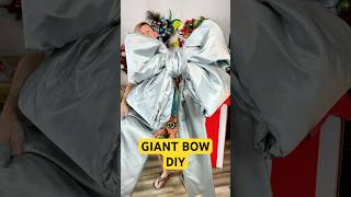 How to Make a DIY Giant Bow – Easy 🎀 bow [upl. by Drallim]