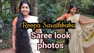 Roopa Sarathbabu ll Saree look photos [upl. by Nylcaj]