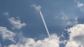 Airbus A380 Cooma NSW flyover  Qantas QF94  40000FT [upl. by Laina808]