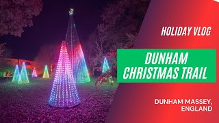 Dunham Christmas Trail Vlog Festive Holiday Lights [upl. by Shelman]