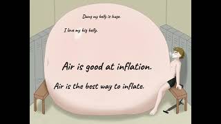 Air belly inflation Subliminal [upl. by Annohs]