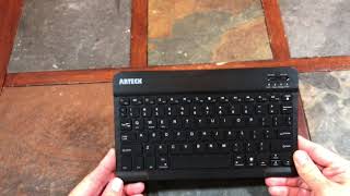 Returned my Amazon Purchase Arteck HB030B Universal Bluetooth Keyboard keyboard arteck [upl. by Jehiel]