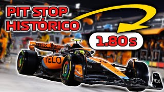 ANATOMÍA del PIT STOP MÁS RÁPIDO de la Historia 💥 180s ¿Cómo McLaren batió el récord de Red Bull [upl. by Ylatan903]