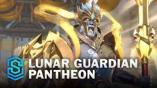 Lunar Guardian Pantheon Wild Rift Skin Spotlight [upl. by Yve]