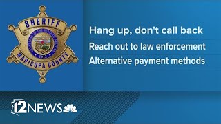 Scammers pose as deputies in new phone scam MCSO says [upl. by Gaillard828]