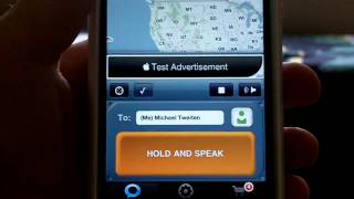 HeyTell Walkie Talkie App Review [upl. by Nereil]