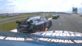 2009 Pocono 500  David Stremme Crash [upl. by Alrahs320]