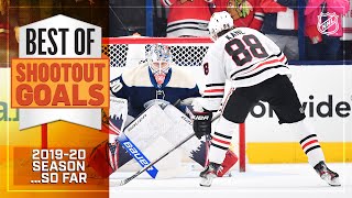 Best Shootout Goals from 201920  So Far  NHL [upl. by Rycca]