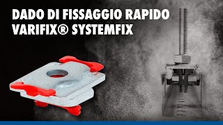 Dado di fissaggio rapido VARIFIX® Systemfix  Würth italia [upl. by Nadya]